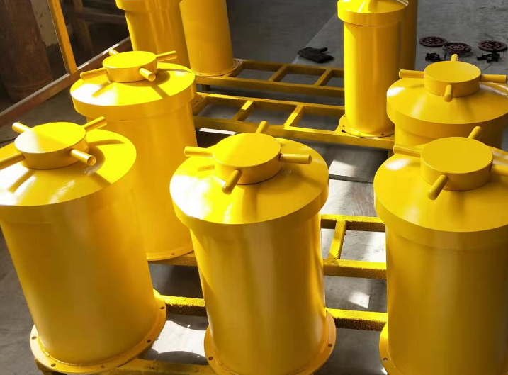 禹州凯龙矿山设备的抗爆容器材质与尺寸
